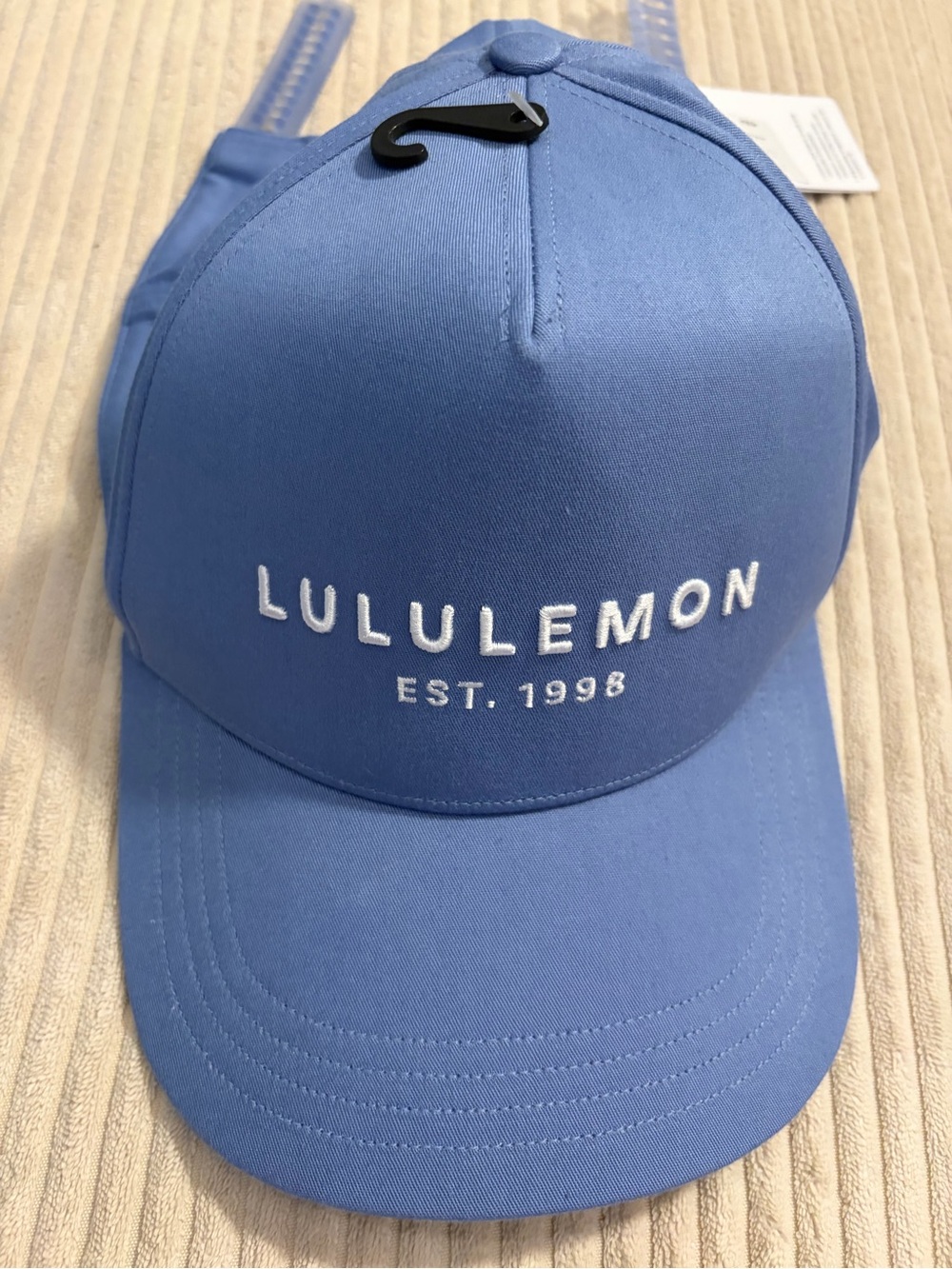 lululemon athletica Men's Light Blue Embroidered Logo Cap